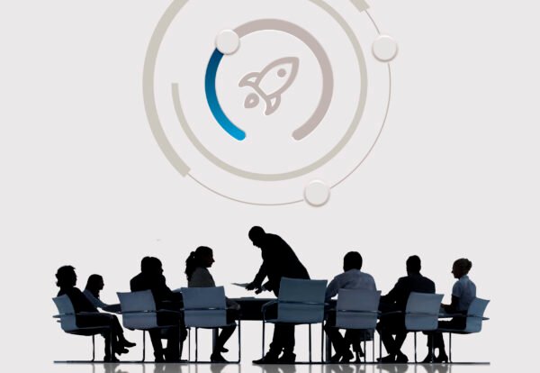 Start Up Business Rocket Ship Graphic Concept Start Up Business Rocket Ship Graphic Concept